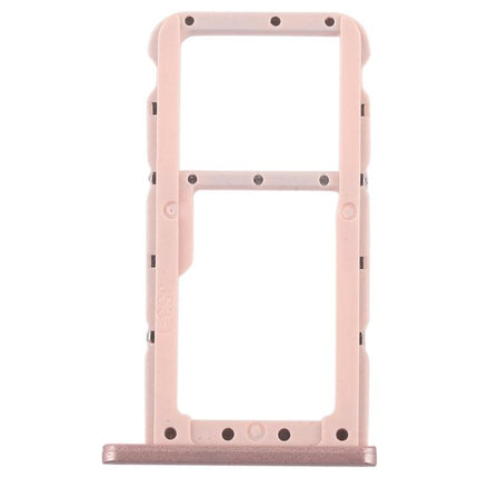 Dual SIM Card Tray / Micro SD Card for Huawei P20 Lite / Nova 3e (Pink)-garmade.com
