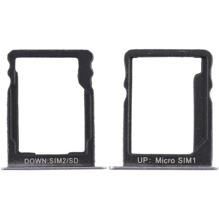 Dual SIM Card Tray / Micro SD Card for Huawei Enjoy 5s (Grey)-garmade.com