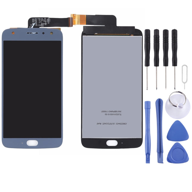 for Motorola Moto X4 LCD Screen and Digitizer Full Assembly(Blue)-garmade.com