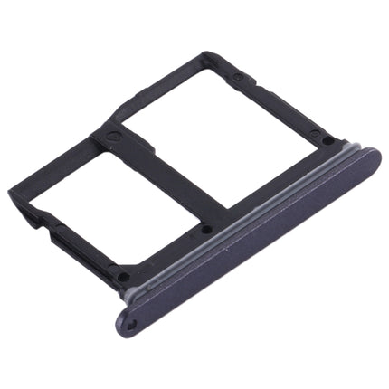 Nano SIM Card Tray + Micro SD Card Tray for LG Stylo 5 / Q720 LM-Q720MS LM-Q720TSW Q720CS (Black)-garmade.com
