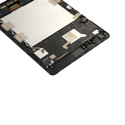LCD Screen and Digitizer Full Assembly with Frame for Asus Zenpad 3 8.0 / Z581KL(Black)-garmade.com