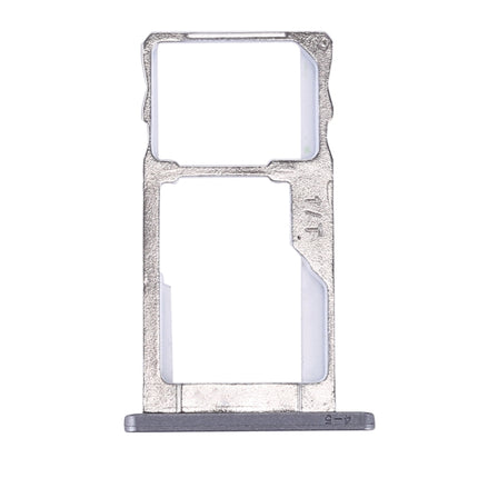 For Meizu Meilan Metal SIM + SIM / Micro SD Card Tray(Grey)-garmade.com