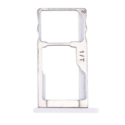 For Meizu Meilan Metal SIM + SIM / Micro SD Card Tray(White)-garmade.com