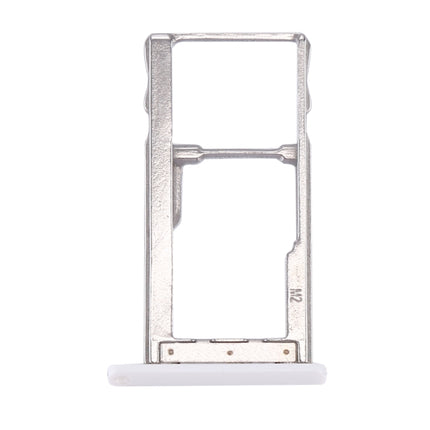 For Meizu Meilan Metal SIM + SIM / Micro SD Card Tray(White)-garmade.com
