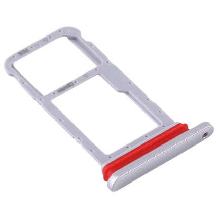 SIM Card Tray + Micro SD Card Tray for Huawei Honor Waterplay Silver-garmade.com