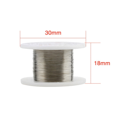 kaisi 0.08mm Alloy Steel Molybdenum Wire Cutting Wire Line, Length: 100m-garmade.com