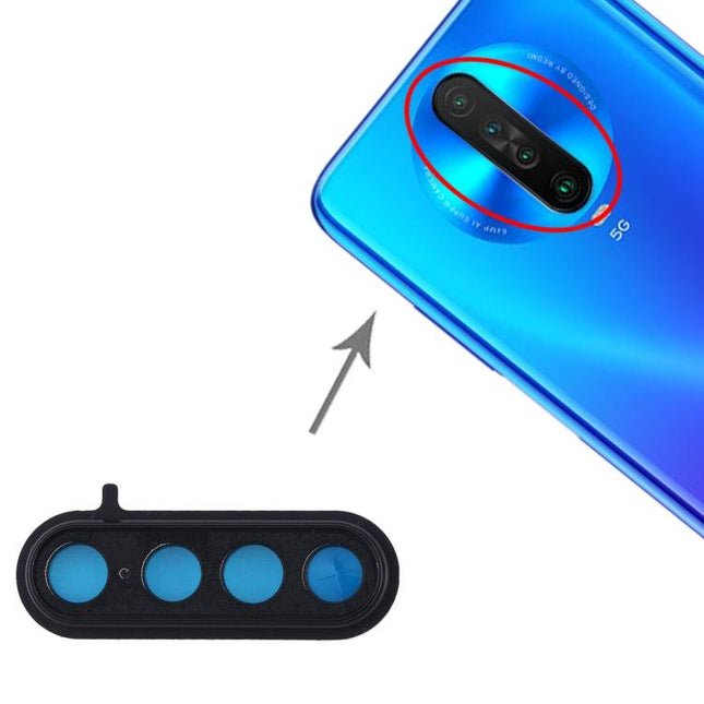 Camera Lens Cover for Xiaomi Redmi K30 (5G Version) (Black)-garmade.com