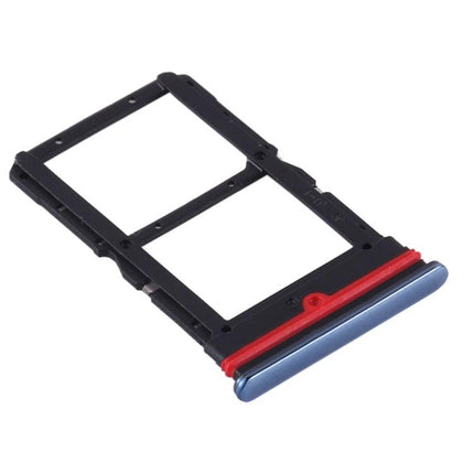 Dual SIM Card Tray for Xiaomi Mi 10 Lite 5G Black-garmade.com