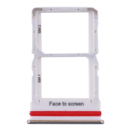 SIM Card Tray + SIM Card Tray for Xiaomi Mi 10 Lite 5G Silver-garmade.com