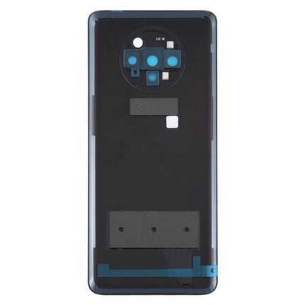 Replacement Battery Back Cover with Camera Lens Cover for OnePlus 7T(Blue)-garmade.com
