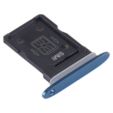 SIM Card Tray + SIM Card Tray for OPPO Find X2 (Blue)-garmade.com