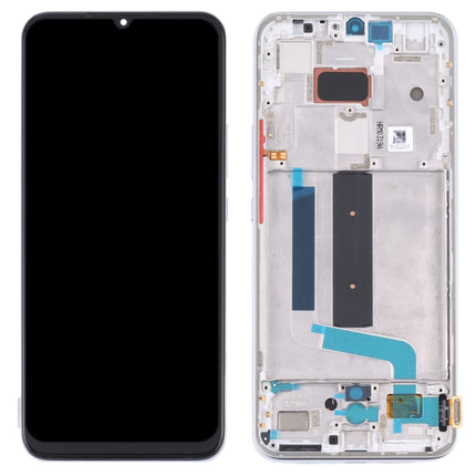 Original AMOLED LCD Screen for Xiaomi Mi 10 Lite 5G with Digitizer Full Assembly(Silver)-garmade.com