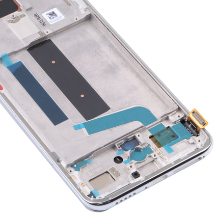 Original AMOLED LCD Screen for Xiaomi Mi 10 Lite 5G with Digitizer Full Assembly(Silver)-garmade.com