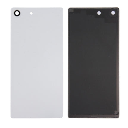 Back Battery Cover for Sony Xperia M5 (White)-garmade.com
