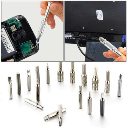108 in 1 S2 Tool Steel Precision Screwdriver Nutdriver Bit Repair Tools Kit-garmade.com