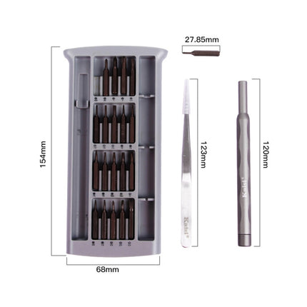 Kaisi K-3022A 22 in1 High Precision Screwdriver Set Magnetic Screwdriver Bits-garmade.com