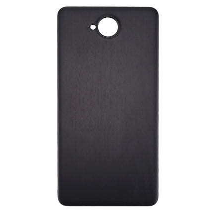For Microsoft Lumia 650 Wood Texture Battery Back Cover with NFC Sticker-garmade.com