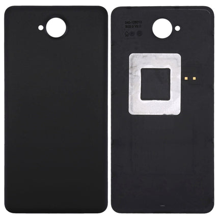 for Microsoft Lumia 650 Battery Back Cover with NFC Sticker(Black)-garmade.com