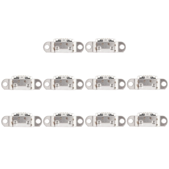 10 PCS Charging Port Connector for Vivo Y31 / Y35 / Y51 / Y37 / V3-garmade.com