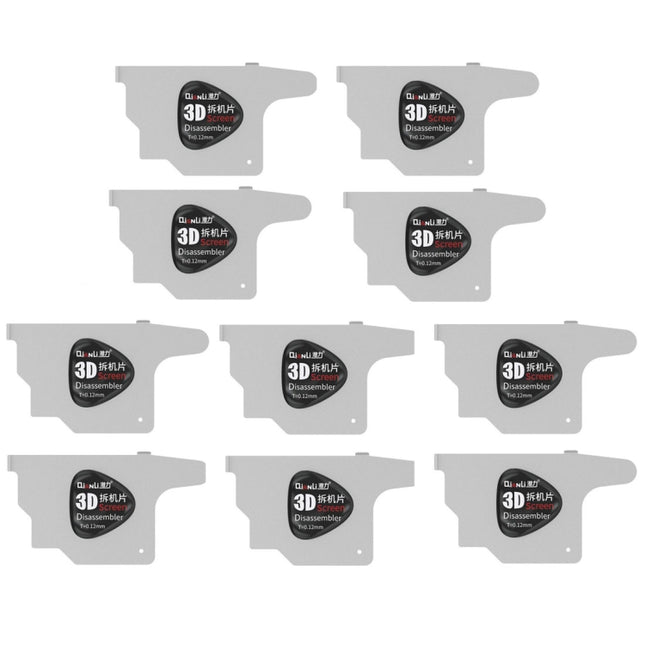 10 PCS QIANLI 3D Ultra Thin Pry Spudger Screen Disassembling Card-garmade.com