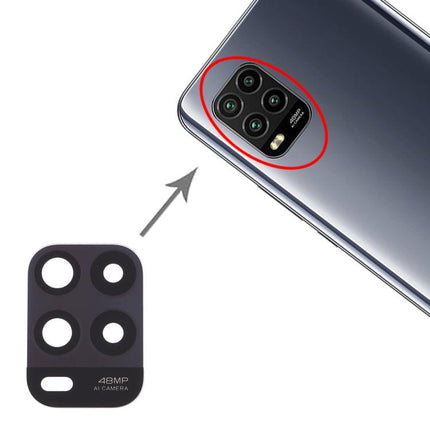 10 PCS Back Camera Lens for Xiaomi Mi 10 Lite 5G-garmade.com