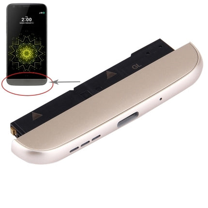 (Charging Dock + Microphone + Speaker Ringer Buzzer) Module for LG G5 / F700K (KR Version)(Gold)-garmade.com