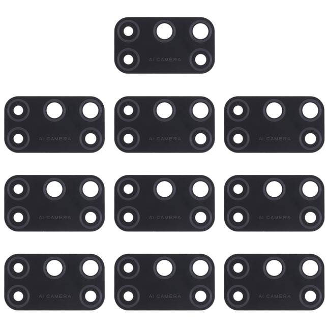10 PCS Back Camera Lens for OPPO A92 / A52-garmade.com