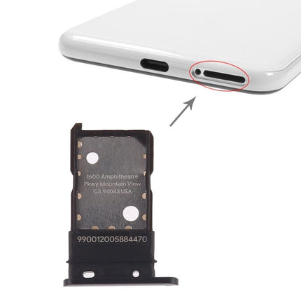 SIM Card Tray for Google Pixel 3 Black-garmade.com