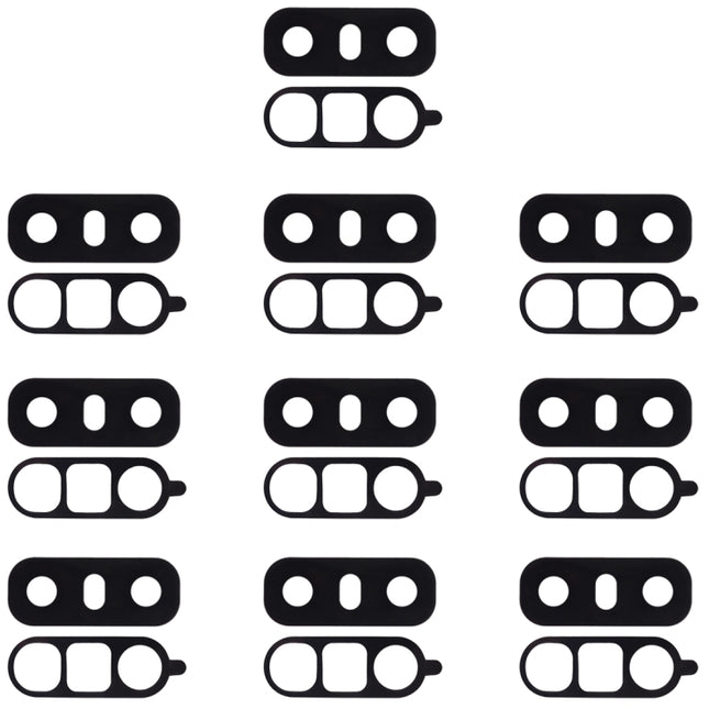 10 PCS Back Camera Lens Cover & Adhesive for LG G6 / H870 / H870DS / H872 / LS993 / VS998 / US997-garmade.com