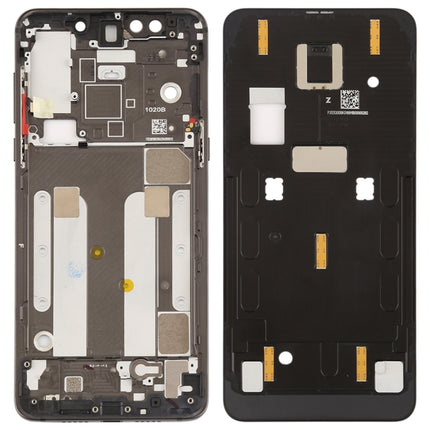 Middle Frame Bezel Plate with Side Keys for Xiaomi Mi Mix 3(Black)-garmade.com