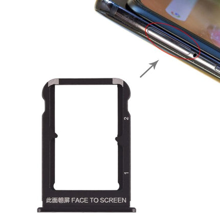 Dual SIM Card Tray for Xiaomi Mi Mix 3 Black-garmade.com