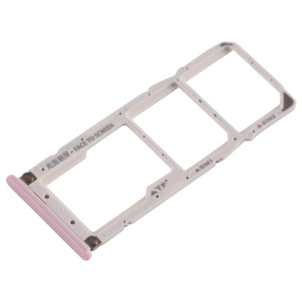 SIM Card Tray + SIM Card Tray + Micro SD Card Tray for Xiaomi Mi Play Pink-garmade.com