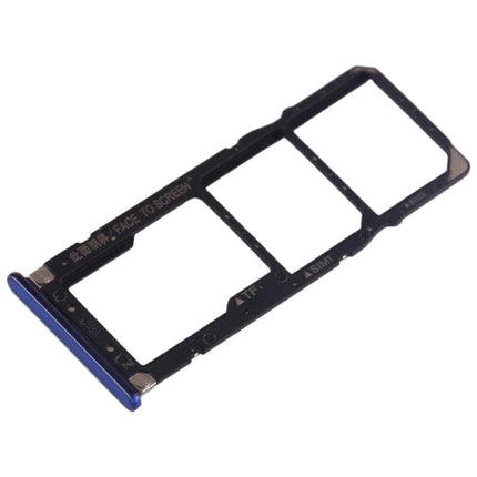 SIM Card Tray + SIM Card Tray + Micro SD Card Tray for Xiaomi Mi Play Blue-garmade.com