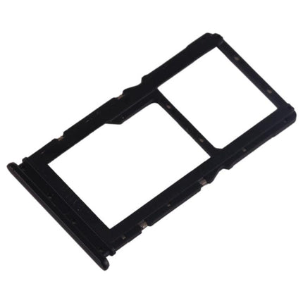 Dual SIM Card Tray / Micro SD Card Tray for Xiaomi Redmi Note 7 / Redmi Note 7 Pro Black-garmade.com