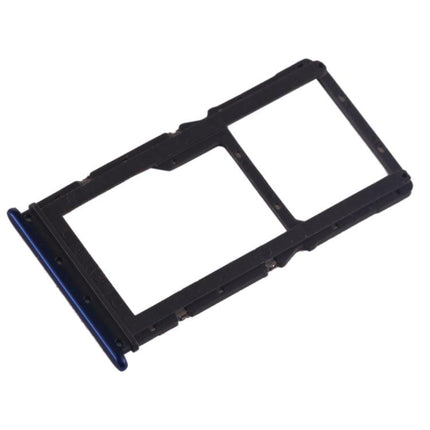 SIM Card Tray + SIM Card Tray / Micro SD Card Tray for Xiaomi Redmi Note 7 / Redmi Note 7 Pro Blue-garmade.com