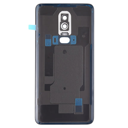 Smooth Surface Battery Back Cover for OnePlus 6(Black)-garmade.com