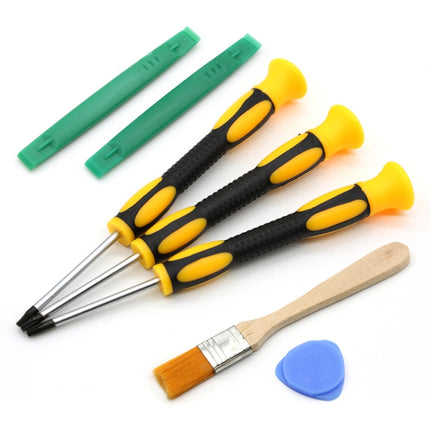 7 in 1 Opening Tool Kit Disassemble Repair with T6 / T8 / T10 Screwdrivers for Nintendo Switch / XBOX360 Game Console-garmade.com