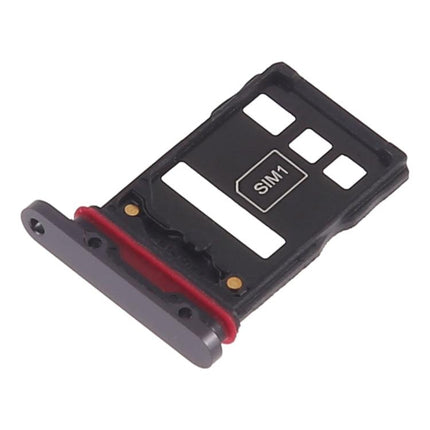 SIM Card Tray + NM Card Tray for Huawei P30 Pro Black-garmade.com