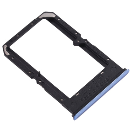 SIM Card Tray + SIM Card Tray for OPPO Reno3(Blue)-garmade.com