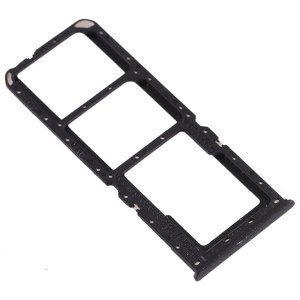 SIM Card Tray + SIM Card Tray + Micro SD Card Tray for OPPO A11(Black)-garmade.com