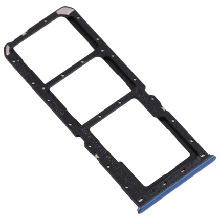 SIM Card Tray + SIM Card Tray + Micro SD Card Tray for OPPO A11(Blue)-garmade.com