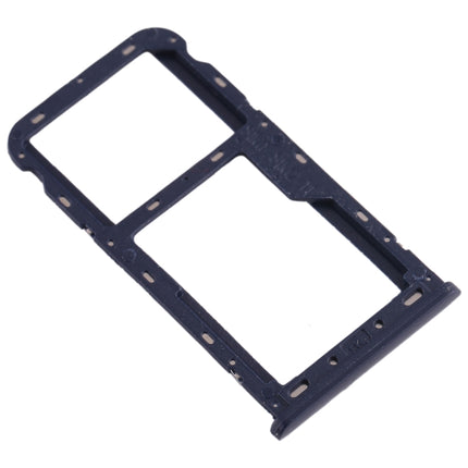SIM Card Tray + SIM / Micro SD Card Tray for Meizu M6T(Blue)-garmade.com