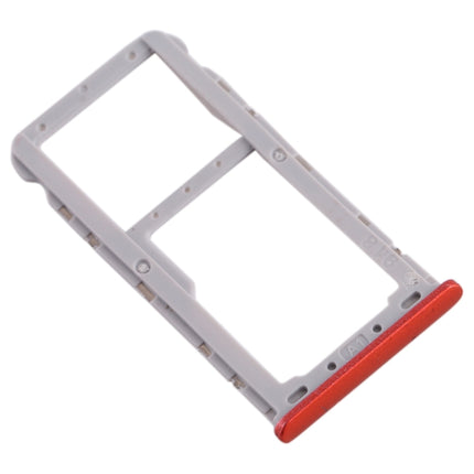 SIM Card Tray + SIM / Micro SD Card Tray for Meizu M6T(Red)-garmade.com