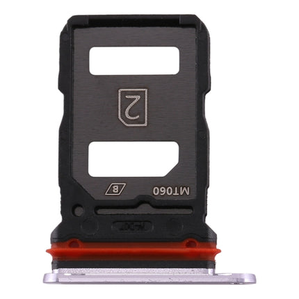 SIM Card Tray + SIM Card Tray for vivo X30(Silver)-garmade.com