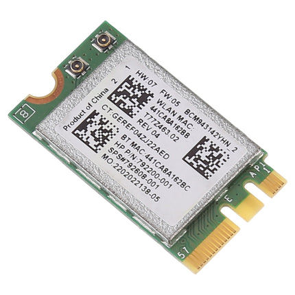 BCM943142Y M.2 NGFF Wireless 150Mbps 802.11b/g/n Bluetooth 4.0 Network Card-garmade.com