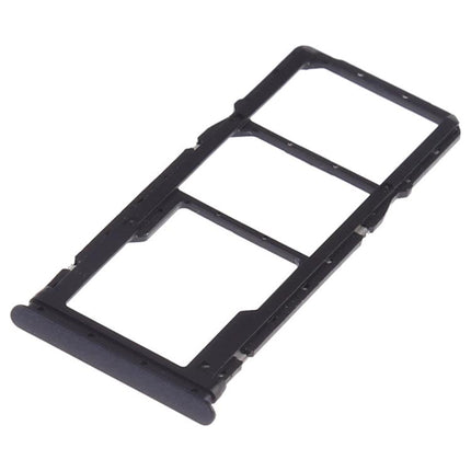 Dual SIM Card Tray + Micro SD Card for Xiaomi Redmi 7 Black-garmade.com