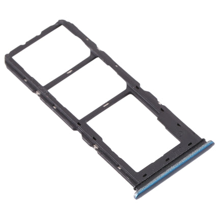 SIM Card Tray + SIM Card Tray + Micro SD Card Tray for vivo Y3(Dark Blue)-garmade.com