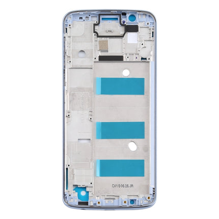 Front Housing LCD Frame Bezel for Motorola Moto G6 Plus(Blue)-garmade.com