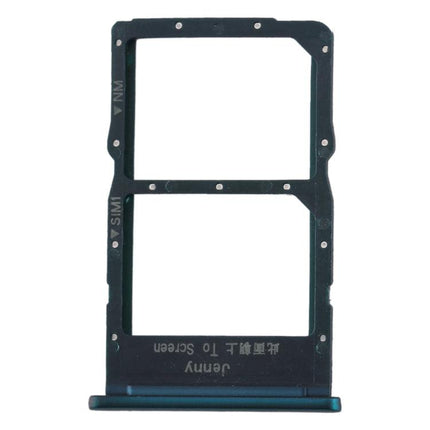 SIM Card Tray + NM Card Tray for Huawei nova 6 SE Blue-garmade.com
