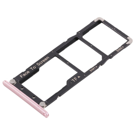 2 SIM Card Tray + Micro SD Card Tray for Asus ZenFone 4 Max ZC520KL(Rose Gold)-garmade.com